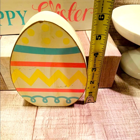 Reversible Happy Spring/Easter Word Block Signs - Picture 7 of 11